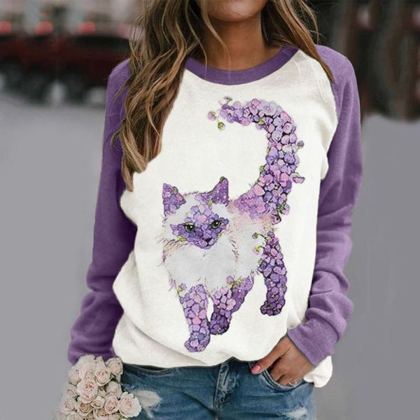 harajuku t shirts women cat flower moon elephant print stitching contrast long sleeves haut femme bluzki damskie women's t-shirt, White
harajuku t shirts women cat flower moon elephant print stitching contrast long sleeves haut femme bluzki damskie women's t-shirt, White