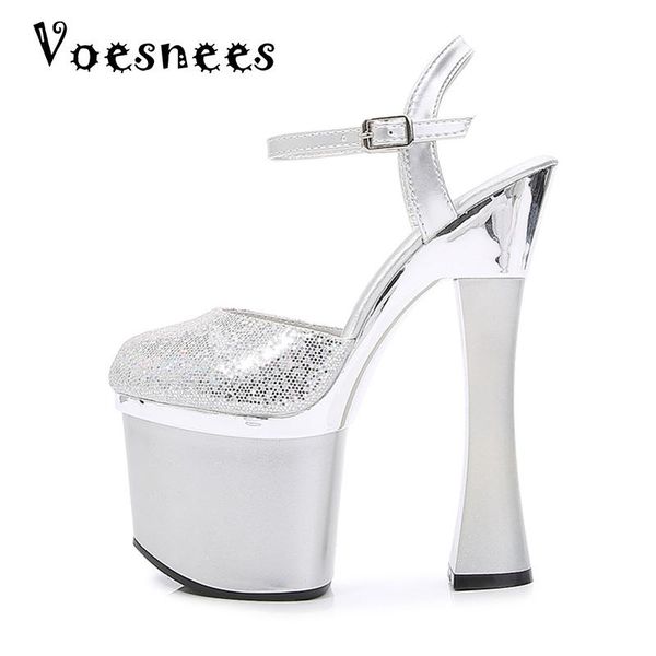 sandals women shoes silver wedding bride sequined thin high heels 18cm platform peep toe dress, Black
sandals women shoes silver wedding bride sequined thin high heels 18cm platform peep toe dress, Black