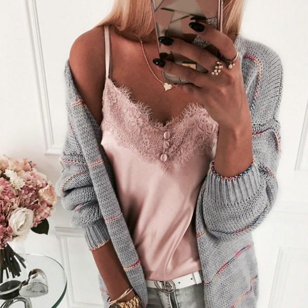 women long sleeve casual loose sweaters stripes print sweater knitting short cardigans women's knits & tees, White
women long sleeve casual loose sweaters stripes print sweater knitting short cardigans women's knits & tees, White