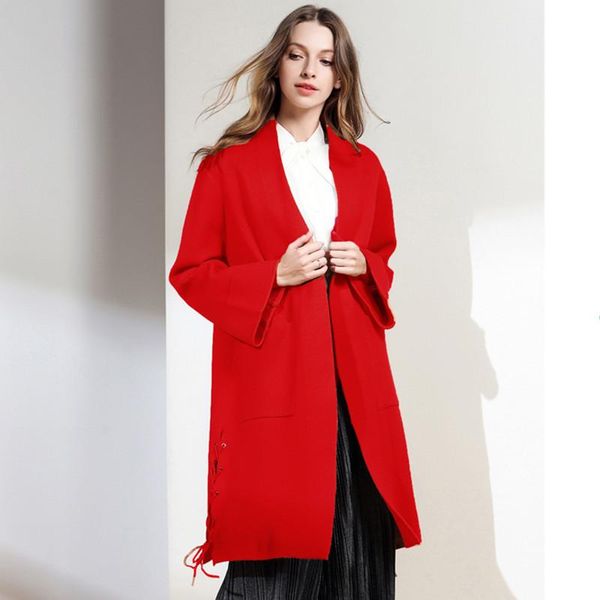 women's trench coats 2021 autumn and winter windbreaker women vogue lace up single button mink cashmere thicken loose ladies coat, Tan;black
women's trench coats 2021 autumn and winter windbreaker women vogue lace up single button mink cashmere thicken loose ladies coat, Tan;black