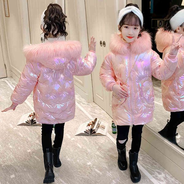 girls' autumn and winter down cotton padded clothes new children's thickened warm bright leather, Blue;gray
girls' autumn and winter down cotton padded clothes new children's thickened warm bright leather, Blue;gray