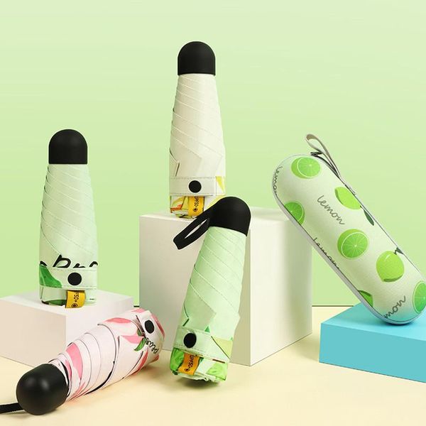 umbrellas five-fold folding umbrella, fruit , sun protection, uv umbrella 
umbrellas five-fold folding umbrella, fruit , sun protection, uv umbrella