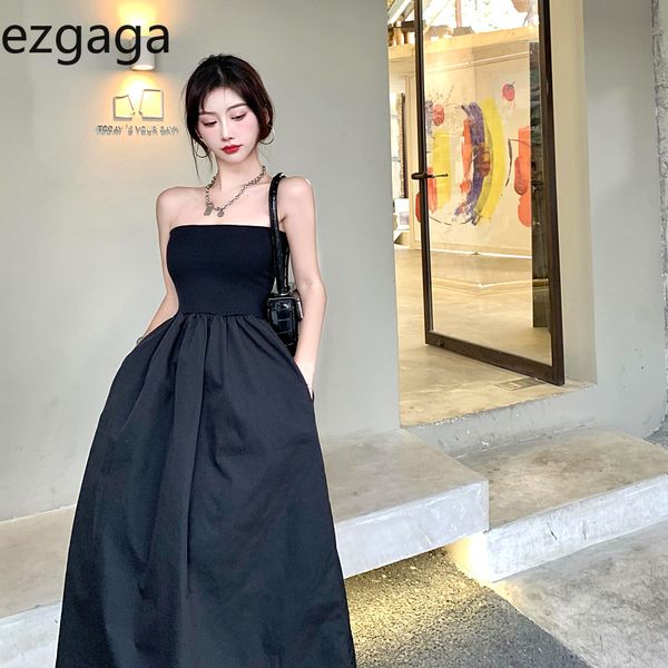 ezgaga vintage french style strapless midid dress women summer 2new patchwork a-line solid stretch elegant party dress fashion 210430, Black;gray
ezgaga vintage french style strapless midid dress women summer 2new patchwork a-line solid stretch elegant party dress fashion 210430, Black;gray