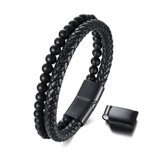 link, chain bracelet men black weave leather with volcanic rock carnelian stone beaded bracelets
link, chain bracelet men black weave leather with volcanic rock carnelian stone beaded bracelets