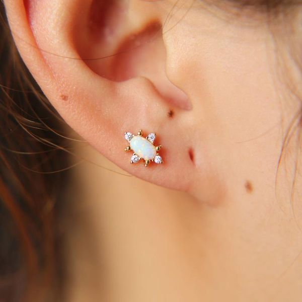 agg shaped opal gem elegant minimal stud tiny cute girl women multi piercing the second hole gold color adorable earring for gir, Golden;silver
agg shaped opal gem elegant minimal stud tiny cute girl women multi piercing the second hole gold color adorable earring for gir, Golden;silver