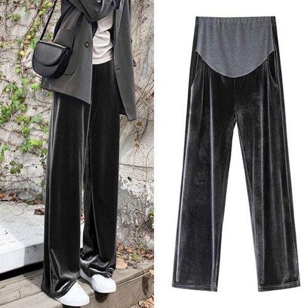 maternity bottoms pregnant women's pants spring, autumn and winter loose wide-leg pants, fashion, casual trousers, White
maternity bottoms pregnant women's pants spring, autumn and winter loose wide-leg pants, fashion, casual trousers, White