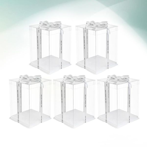 gift wrap 5pcs transparent birthday cake box packaging boxes organizer case for home dessert shop (single layer,without
gift wrap 5pcs transparent birthday cake box packaging boxes organizer case for home dessert shop (single layer,without