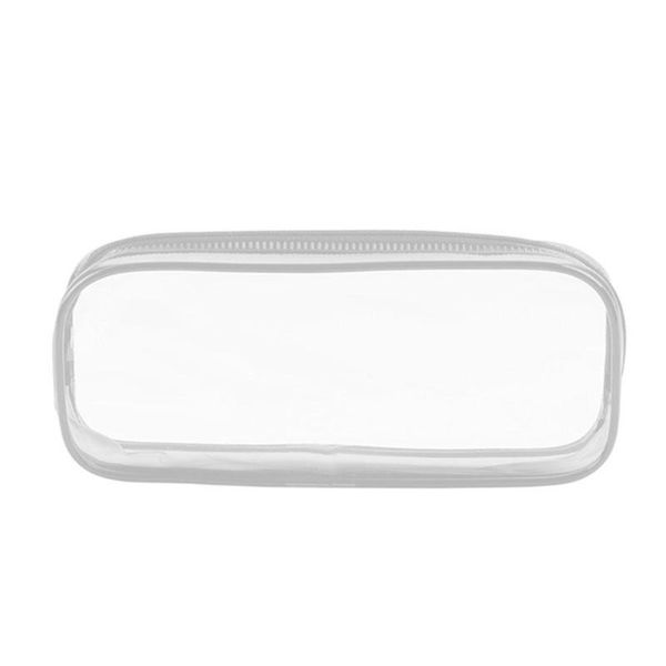 pencil bags transparent pvc case black and white student school stationery supplies zipper
pencil bags transparent pvc case black and white student school stationery supplies zipper