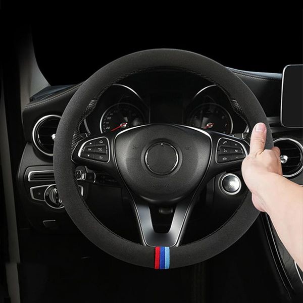steering wheel covers suede winter season universal car cover 37-38cm 14.5"-15" m size protection braid on steering-wheel wrap
steering wheel covers suede winter season universal car cover 37-38cm 14.5"-15" m size protection braid on steering-wheel wrap