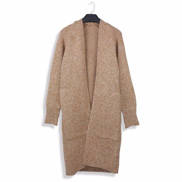 women's sweaters 2021 autumn and winter fashion version of the big loose sweater jacket in long cardigan trend, White;black
women's sweaters 2021 autumn and winter fashion version of the big loose sweater jacket in long cardigan trend, White;black