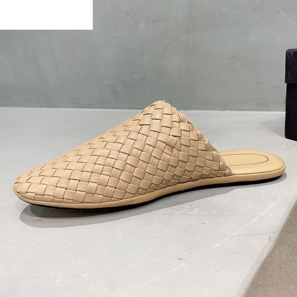 sandals spring braided flat half slippers women closed toe comfort leisure designer hand weave shoes lazyman mules female zgsm, Black
sandals spring braided flat half slippers women closed toe comfort leisure designer hand weave shoes lazyman mules female zgsm, Black