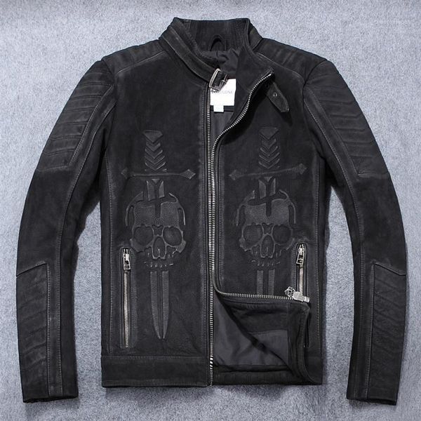 men's leather & faux 2021 vintage black american motorcycle style skulls jacket men plus size xxxl genuine thick cowhide winter biker&#
men's leather & faux 2021 vintage black american motorcycle style skulls jacket men plus size xxxl genuine thick cowhide winter biker&#