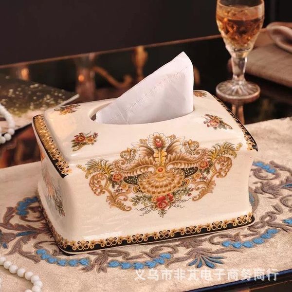 creative fashion american modern ceramic tissue box home el western restaurant decoration paper vases
creative fashion american modern ceramic tissue box home el western restaurant decoration paper vases