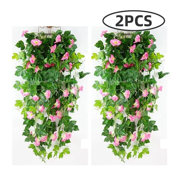 decorative flowers & wreaths 90cm hanging artificial silk morning glory imitation flower vine wedding garden decor fake plant diy garland wa
decorative flowers & wreaths 90cm hanging artificial silk morning glory imitation flower vine wedding garden decor fake plant diy garland wa