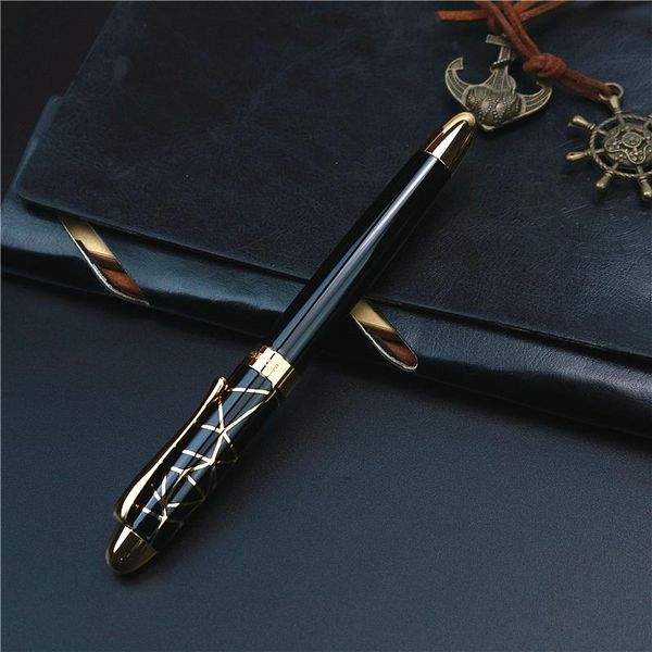 fountain pens hero gold ribbon black pen with gift box f tip does not contain ink business school student
fountain pens hero gold ribbon black pen with gift box f tip does not contain ink business school student