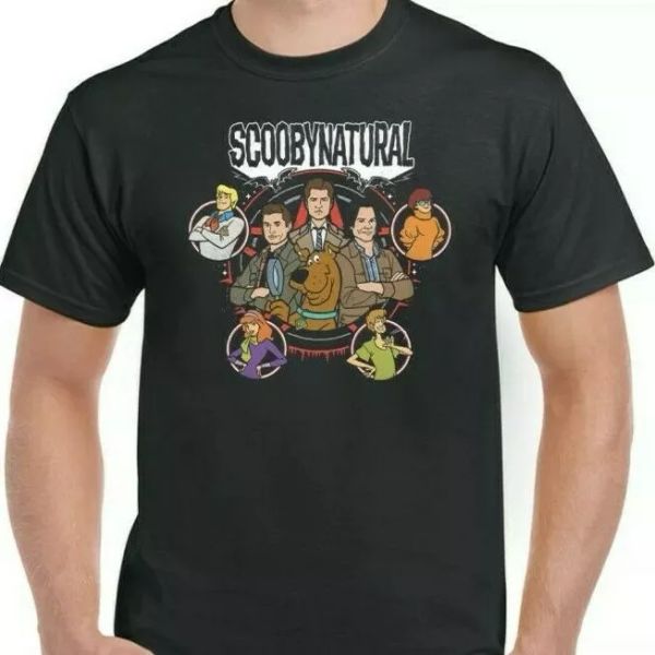 supernatural t-shirt, scooby natural doo shaggy funny tee parody gift u, White;black
supernatural t-shirt, scooby natural doo shaggy funny tee parody gift u, White;black