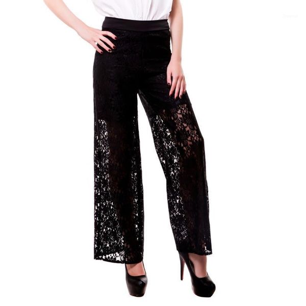 women's pants & capris plus size 3xl 4xl 5xl casual black wide leg full women high waist lace summer loose elastic trousers, Black;white
women's pants & capris plus size 3xl 4xl 5xl casual black wide leg full women high waist lace summer loose elastic trousers, Black;white