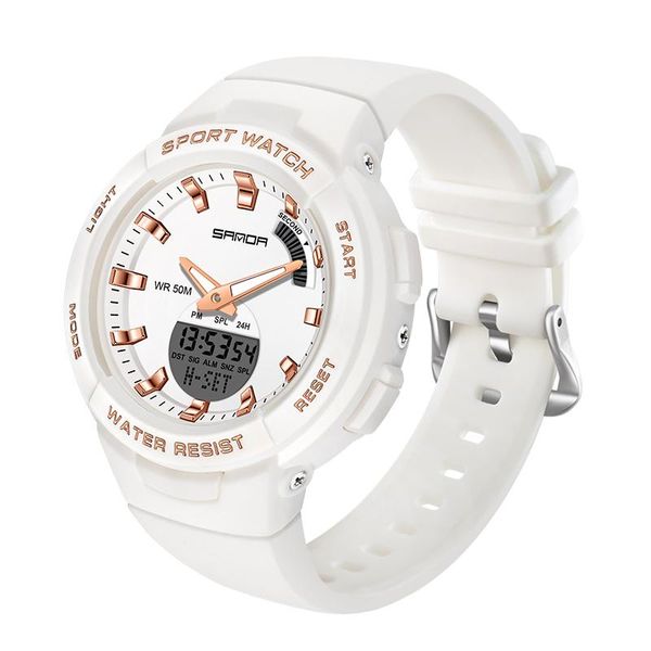 rose gold watches watch luxury fashion women sport waterproof clock multifunctional digital wristwatch quartz relogio feminino wristwatches, Slivery;brown
rose gold watches watch luxury fashion women sport waterproof clock multifunctional digital wristwatch quartz relogio feminino wristwatches, Slivery;brown