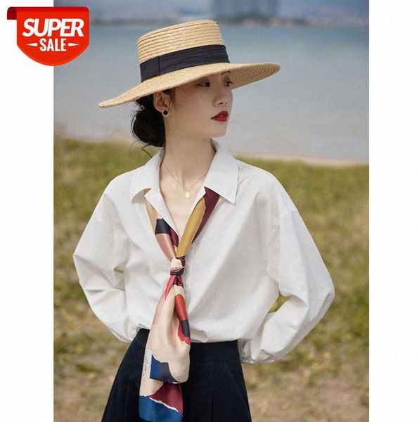 net red intellectual french lantern sleeve shirt loose and gentle design white women #lr9k, Black;gray
net red intellectual french lantern sleeve shirt loose and gentle design white women #lr9k, Black;gray