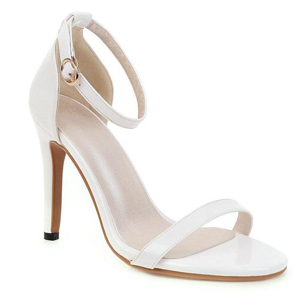 summer women sandals thin high heels buckle party shoes ladies beige yellow white, Black
summer women sandals thin high heels buckle party shoes ladies beige yellow white, Black