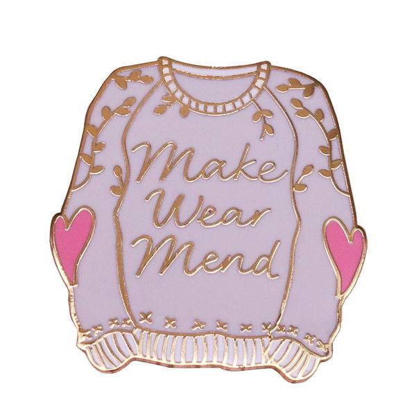 pins, brooches white sweater art make wear mend knitting brooch pins enamel metal badges lapel pin jackets jeans fashion jewelry, Gray
pins, brooches white sweater art make wear mend knitting brooch pins enamel metal badges lapel pin jackets jeans fashion jewelry, Gray
