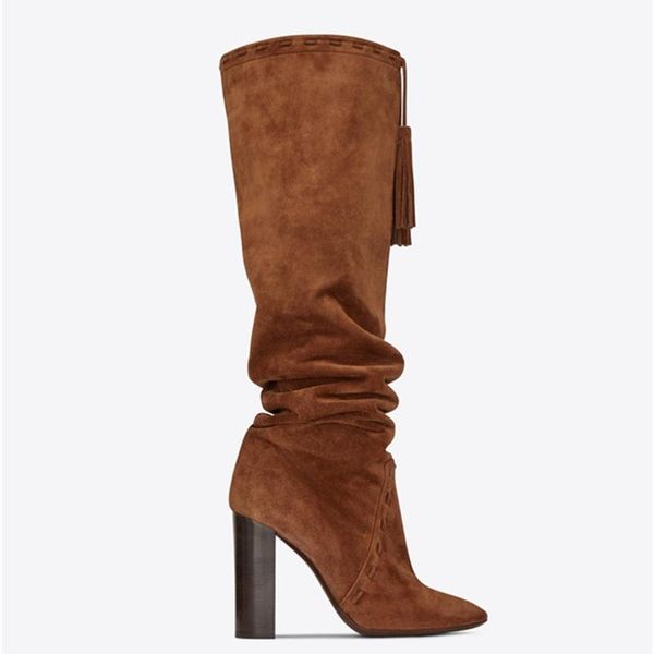 boots 2021 autumn fashion european and american thick heel high suede black large size knee-length ladies long
boots 2021 autumn fashion european and american thick heel high suede black large size knee-length ladies long