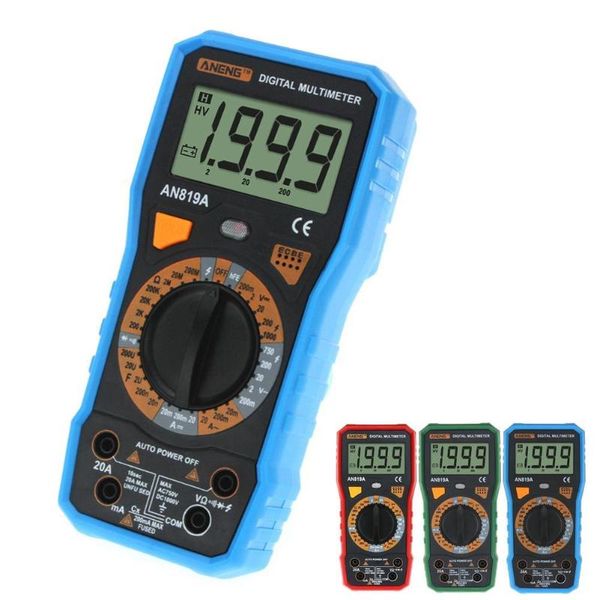 multimeters aneng an819a digital handed multimeter dc/ac voltage current triode tester
multimeters aneng an819a digital handed multimeter dc/ac voltage current triode tester