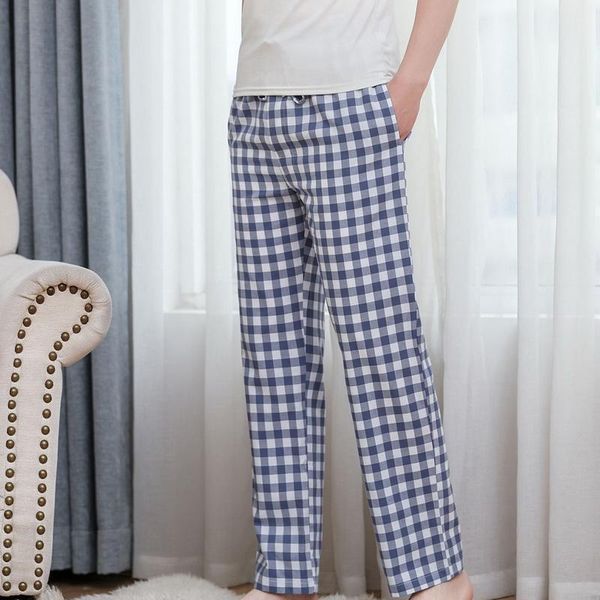 men's sleepwear 2021 spring high-end men cotton sleep bottoms male plus size nighty trousers casual loosen plaid pajama pants xxl, Black;brown
men's sleepwear 2021 spring high-end men cotton sleep bottoms male plus size nighty trousers casual loosen plaid pajama pants xxl, Black;brown