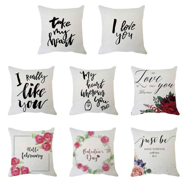 pillow case valentine's day gift home decoration linen pillowcase sofa cushion cover 45*45 throw year 2021 decor cojines
pillow case valentine's day gift home decoration linen pillowcase sofa cushion cover 45*45 throw year 2021 decor cojines
