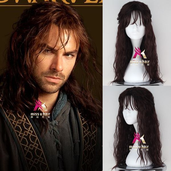 meisi youfa hobbit unexpected trip qili kil brown long curly hair cosplay animation wig, Black
meisi youfa hobbit unexpected trip qili kil brown long curly hair cosplay animation wig, Black