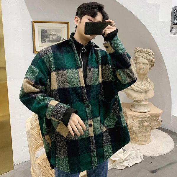 men's casual shirts 2021 oversize patchwork hawaiian wool shirt long sleeve lattice printing male loose coat french cuff mens -2xl, White;black
men's casual shirts 2021 oversize patchwork hawaiian wool shirt long sleeve lattice printing male loose coat french cuff mens -2xl, White;black