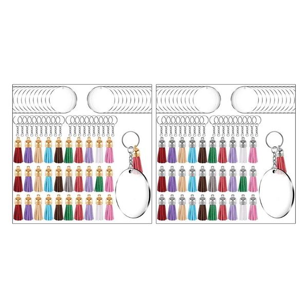keychains l5ya 120 pcs acrylic keychain blanks kit with key rings jump round clear discs, Silver
keychains l5ya 120 pcs acrylic keychain blanks kit with key rings jump round clear discs, Silver