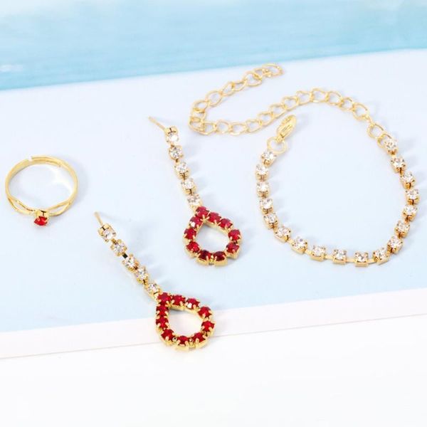 earrings & necklace women's bridal jewelry set for wedding crystal teardrop pendant bridsmaid dress brides prom costume statem, Silver
earrings & necklace women's bridal jewelry set for wedding crystal teardrop pendant bridsmaid dress brides prom costume statem, Silver