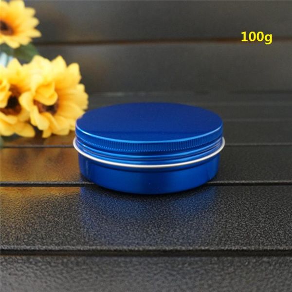 storage bottles & jars round aluminum box metal tin 100ml 100g cosmetic cream diy refillable jar tea pot portable empty blue containers
storage bottles & jars round aluminum box metal tin 100ml 100g cosmetic cream diy refillable jar tea pot portable empty blue containers