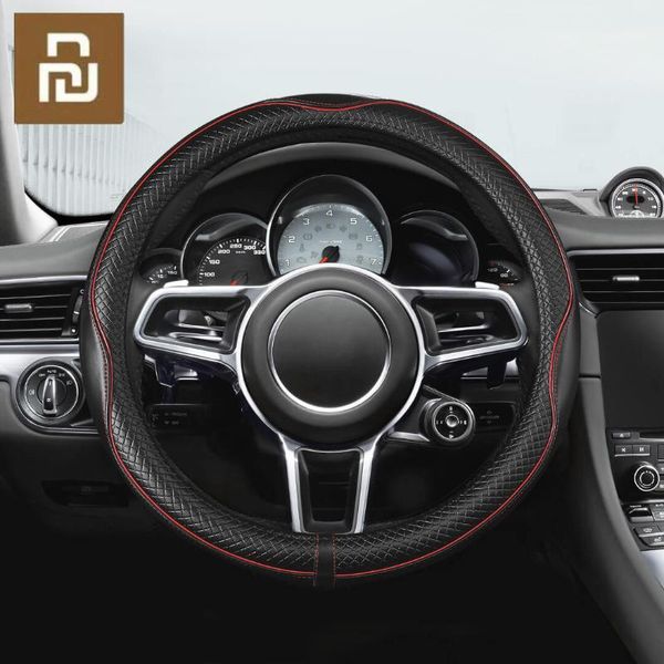 smart home control boundseek universal 38cm genuine leather car steering wheel cover breathable material anti-slip hand stitching comfortabl
smart home control boundseek universal 38cm genuine leather car steering wheel cover breathable material anti-slip hand stitching comfortabl