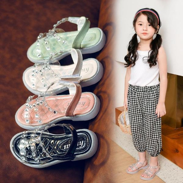 girls sandals summer korean style crystal children 's sole shoes fashion roman toddler soft leather female baby, Black;red
girls sandals summer korean style crystal children 's sole shoes fashion roman toddler soft leather female baby, Black;red