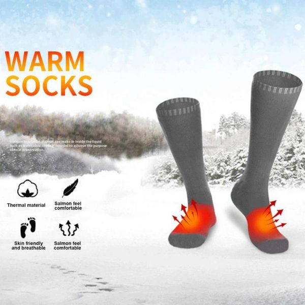 sports socks adjustable warmer electric heated rechargeable battery for women men winter outdoor skiing cycling sport heate, Black
sports socks adjustable warmer electric heated rechargeable battery for women men winter outdoor skiing cycling sport heate, Black