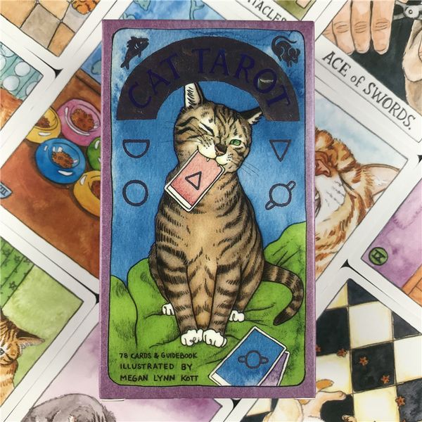 cat 78pcs english magic oracles read fate divination tarot deck board game for family playing cards gift
cat 78pcs english magic oracles read fate divination tarot deck board game for family playing cards gift