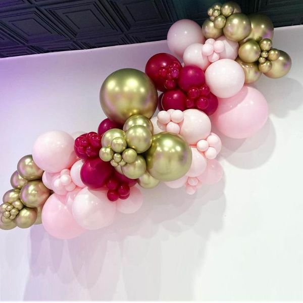 party decoration 145pcs balloon garland arched pink metal for wedding birthday graduation kids baby shower
party decoration 145pcs balloon garland arched pink metal for wedding birthday graduation kids baby shower
