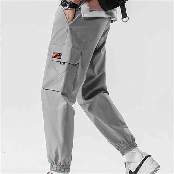 hip hop joggers cargo women pants solid color streetwear casual pockets track male fashion ribbons harem trousers, Black
hip hop joggers cargo women pants solid color streetwear casual pockets track male fashion ribbons harem trousers, Black