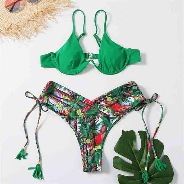 women's swimwear v-bar underwired bikini female swimsuit women hollow out print wire set bather bathing suit swim kcu9, White;black
women's swimwear v-bar underwired bikini female swimsuit women hollow out print wire set bather bathing suit swim kcu9, White;black
