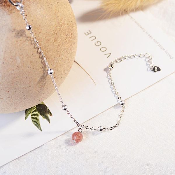 link, chain strawberry crystal round bead bracelets for women 2021 trendy fashion cute female jewelry party gift girls, Black
link, chain strawberry crystal round bead bracelets for women 2021 trendy fashion cute female jewelry party gift girls, Black