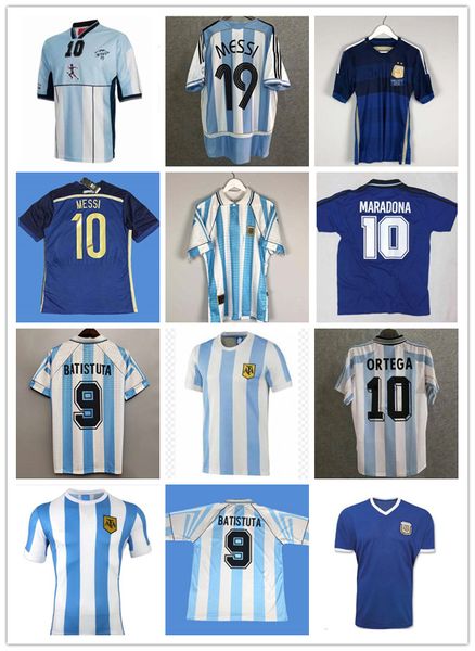 1986 Retro Argentina MARADONA Soccer Jersey 85 78 96 98 06 14 CRESPO J.ZANETTI BATISTUTA MESSI RIQUELME KEMPES CRESPO ancient football shirt, White
1986 Retro Argentina MARADONA Soccer Jersey 85 78 96 98 06 14 CRESPO J.ZANETTI BATISTUTA MESSI RIQUELME KEMPES CRESPO ancient football shirt, White
