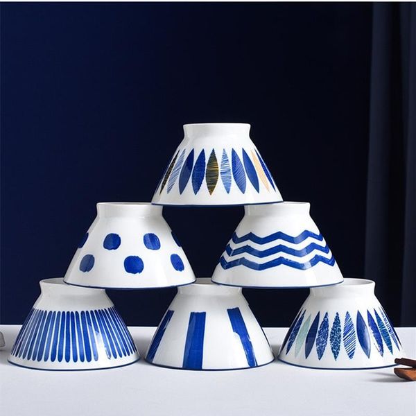 bowls 5 inch japanese hand-painted hand-made bowl ceramic anti-scald noodle rice tableware set with random colors
bowls 5 inch japanese hand-painted hand-made bowl ceramic anti-scald noodle rice tableware set with random colors