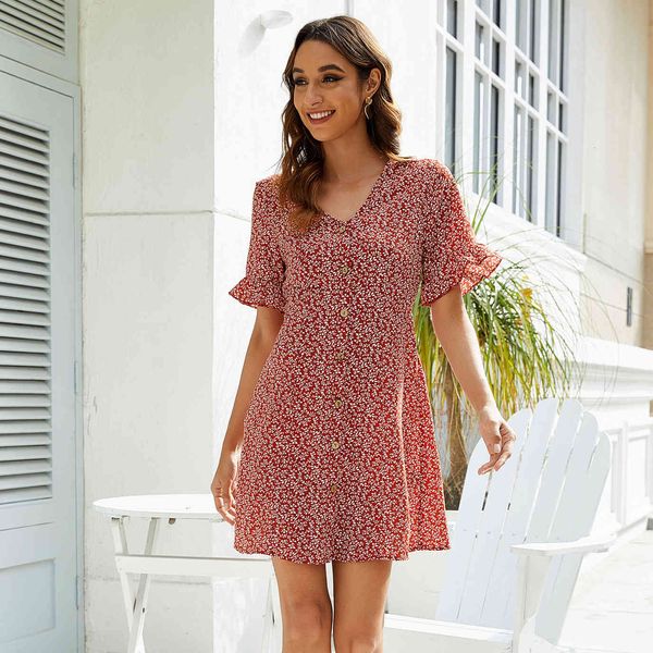 jumpsuit red summer swing floral print for women v neck short sleeve mini female holiday ruffles es vestidos, Black;white
jumpsuit red summer swing floral print for women v neck short sleeve mini female holiday ruffles es vestidos, Black;white