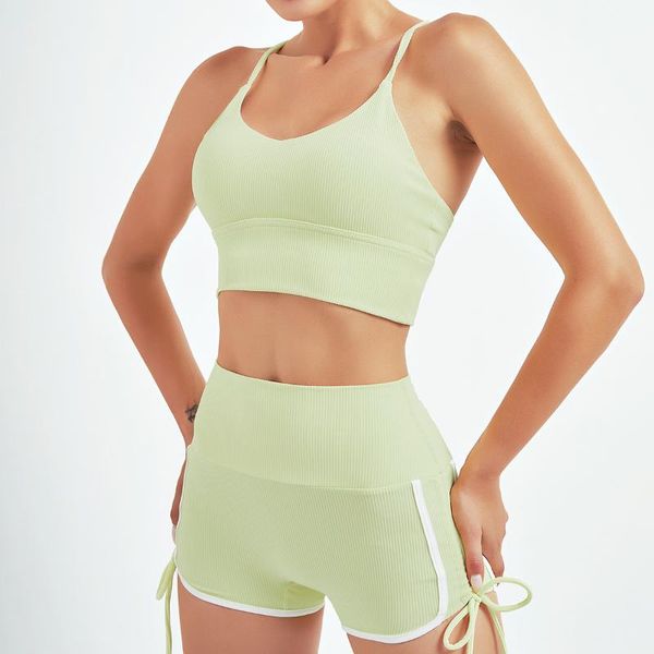 yoga outfit women set fitness outfits tracksuit high waist sport shorts suit gather crop bra workout clothing
yoga outfit women set fitness outfits tracksuit high waist sport shorts suit gather crop bra workout clothing