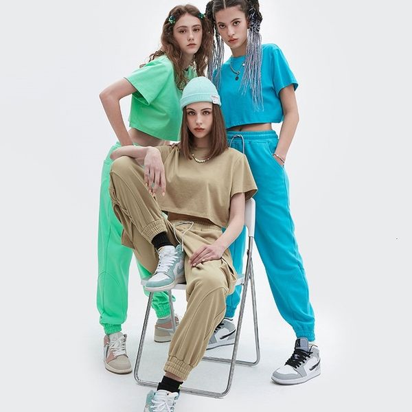 women's two piece pants summer pieces sets cropped casual cargo clothes and suit tracksuit qr4t, White
women's two piece pants summer pieces sets cropped casual cargo clothes and suit tracksuit qr4t, White