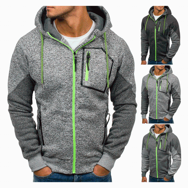 men's jackets autumn winter outwear windbreaker fashion zipper jacket sport hoodies slim casual sweatshirts hooded coat, Black;brown
men's jackets autumn winter outwear windbreaker fashion zipper jacket sport hoodies slim casual sweatshirts hooded coat, Black;brown