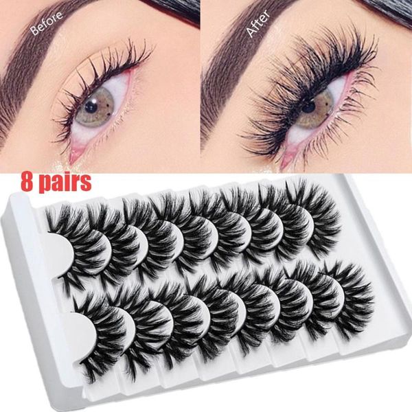 false eyelashes handmade eye makeup tools multilayered effect lash extension full volume thick 3d mink hair
false eyelashes handmade eye makeup tools multilayered effect lash extension full volume thick 3d mink hair