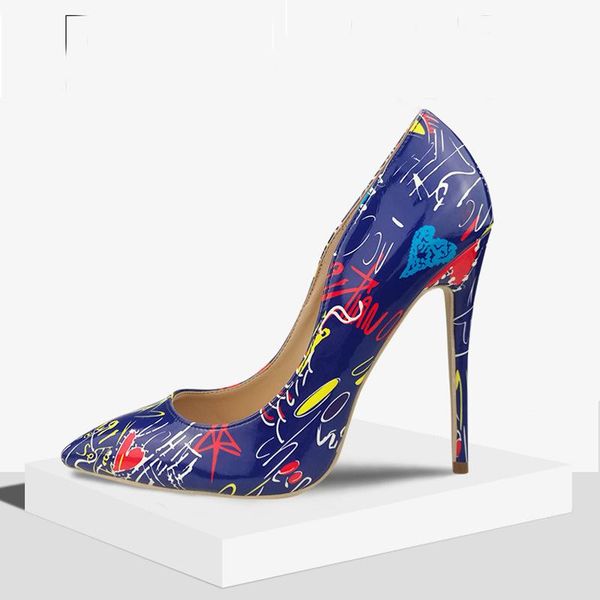 fashion women's shoes pointed toe shallow mouth bold fancy high heels european and american large size dress, Black
fashion women's shoes pointed toe shallow mouth bold fancy high heels european and american large size dress, Black